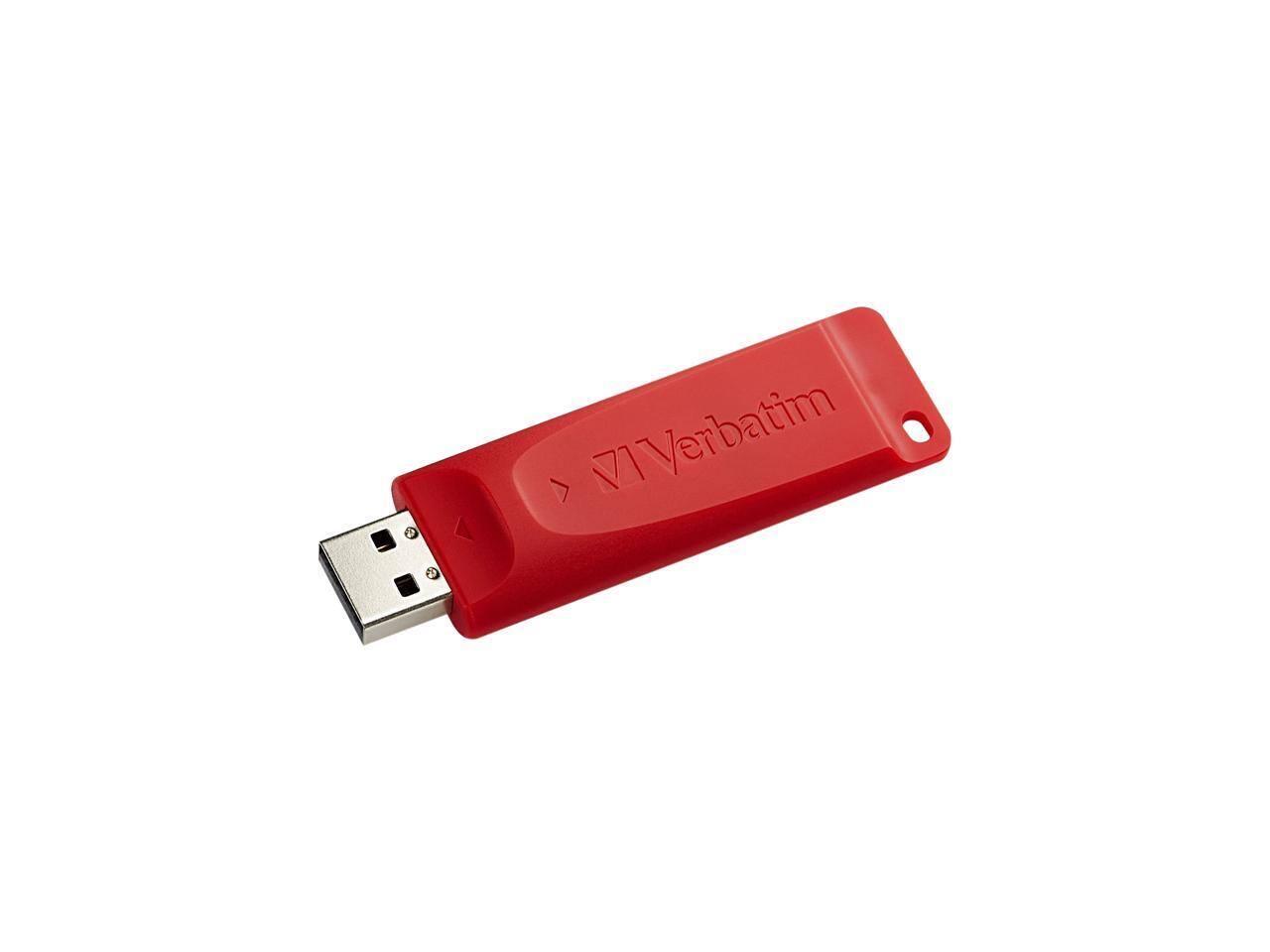 Front. Verbatim - Verbatim Store 'n' Go 64GB USB Flash Drive 97005 - Black.