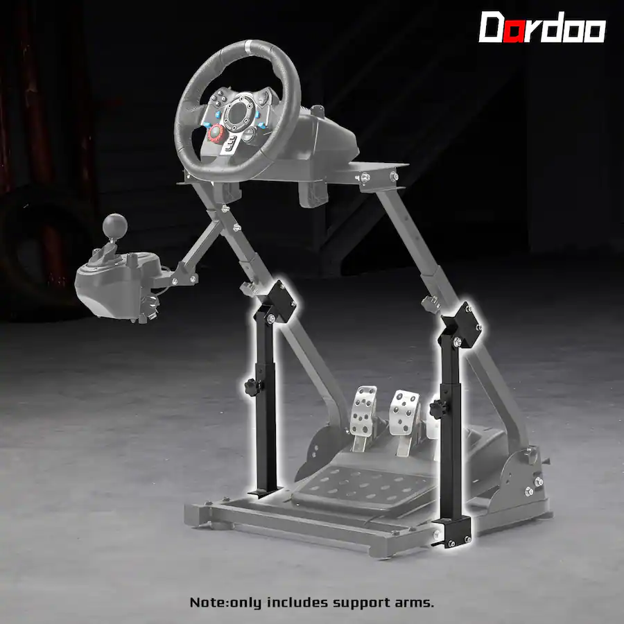 Steering Column Support Racing Racing Simulator Stand Support Arm Reinforcement Accessory, for Dardoo ...