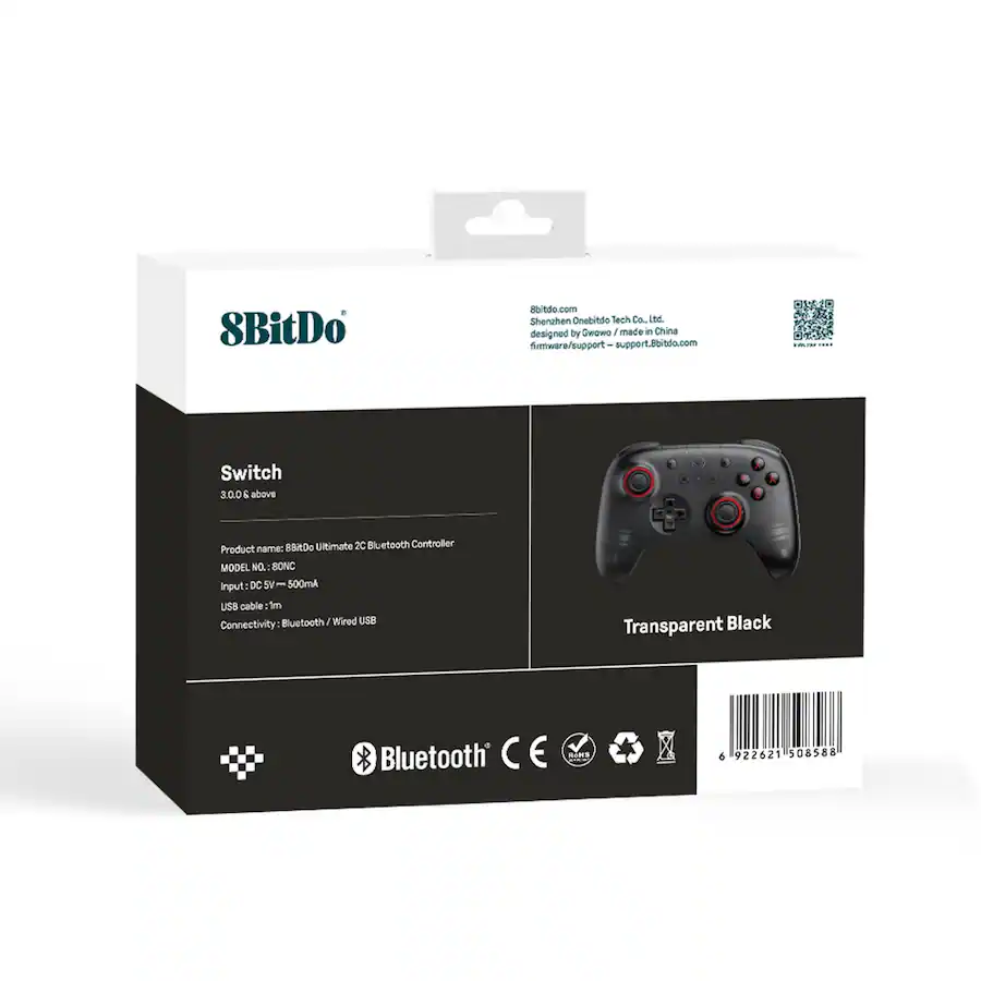 8BitDo Ultimate 2C Bluetooth Wireless Gaming Controller for Nintendo ...