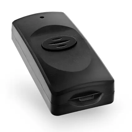 Front. Fosmon - WavePoint Wireless Remote Control, 100ft / 30m Range Remote Compatible with Remote Outlet Switches for Indoor Outdoor - Black.