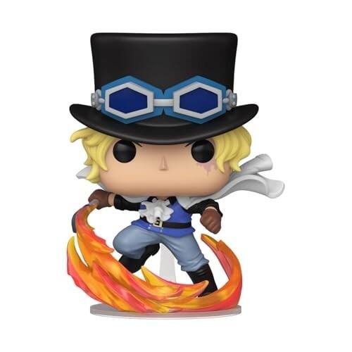 Alt View 2. Funko - Funko POP! Anime: One Piece - Sabo Attacking with Pipe   - COLLECTIBLES - Multicolor.