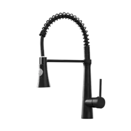Stainless Steel Faucet Single-Handle Faucet Pull-Down Sprayer Kitchen Faucet