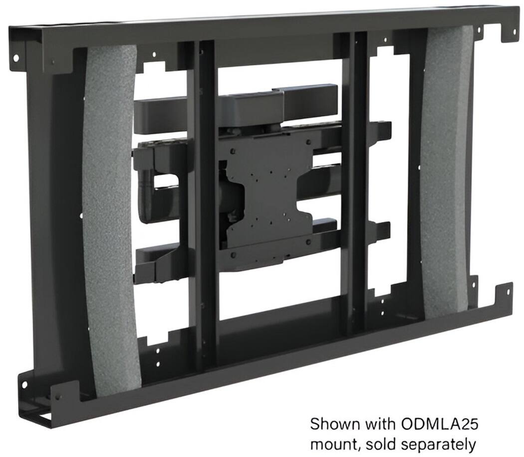 Shown with ODMLA25 mount, sold separately.