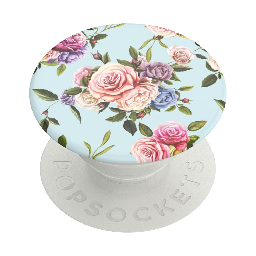 Front. PopSockets - Phone Grip with Expanding Kickstand - Retro Wild Rose - Retro Wild Rose.