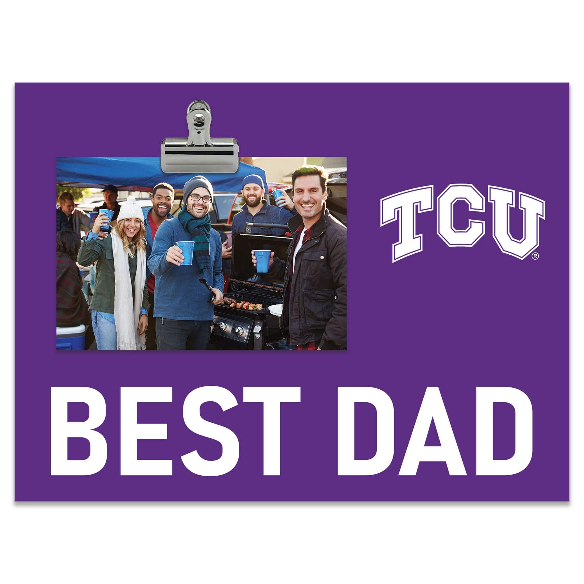 "Fan Creations - TCU Horned Frogs 8"" x 10.5"" Briteline Best Dad Clip Frame - Multicolor" price history on PriceWatchPro