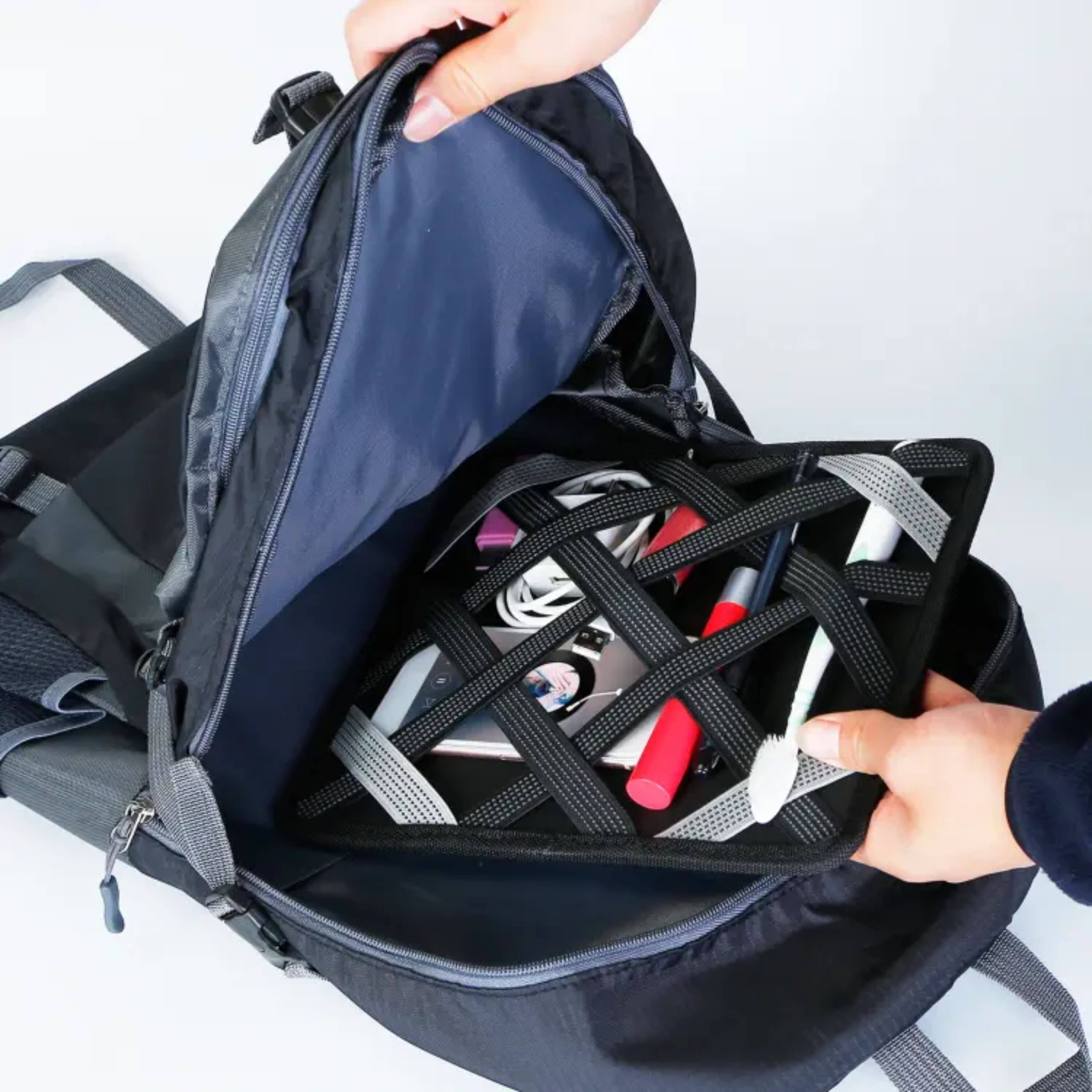 Back. Kitcheniva - Lightweight Tablet Case with Secure Fit and Grip 12 Inch Tablet Case - Black.