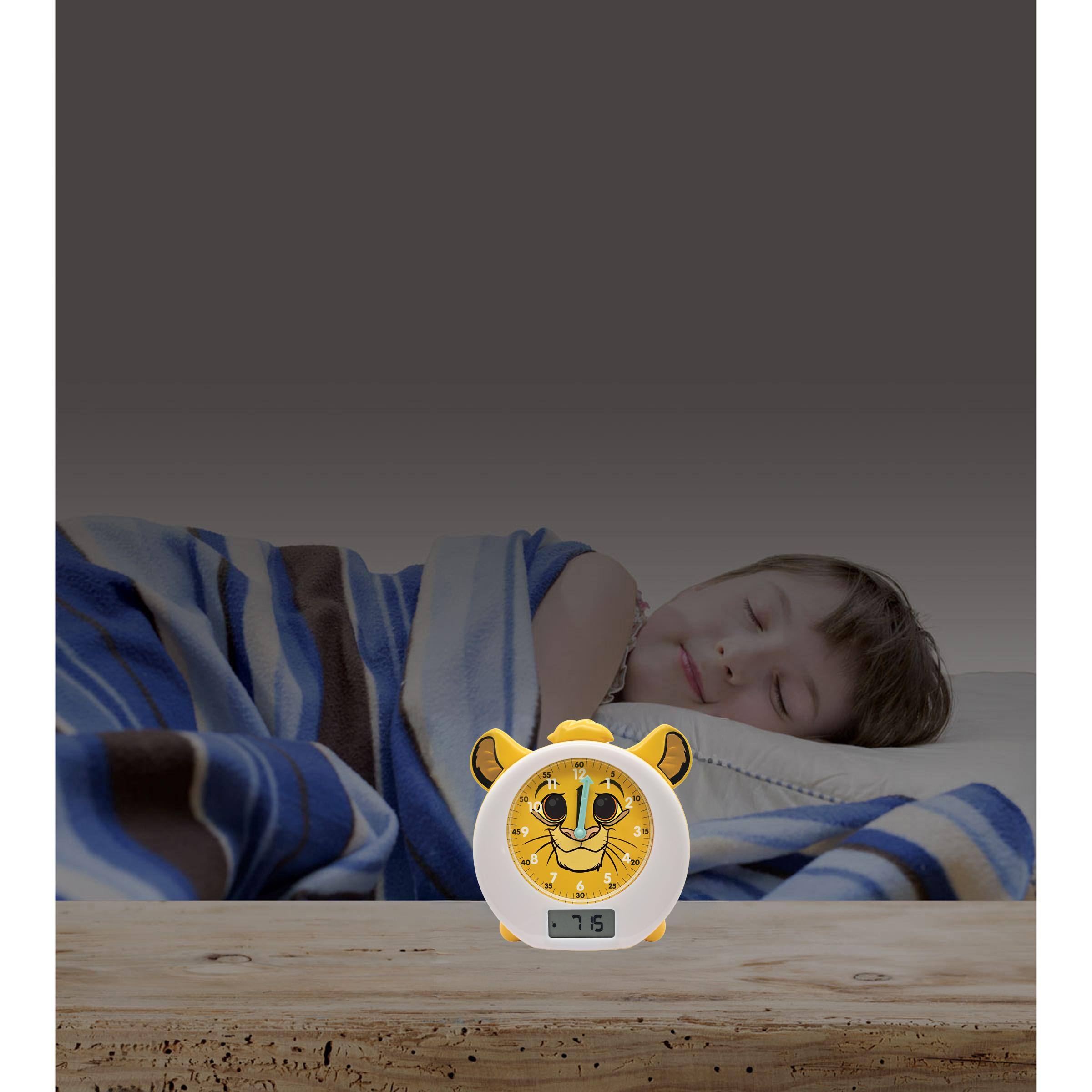 Alt View 9. Lexibook - Disney The Lion King, Simba, My Educational Sleep Companion, Alarm clock, nightlight, dawn simulator, timer, dual time - GREEN.