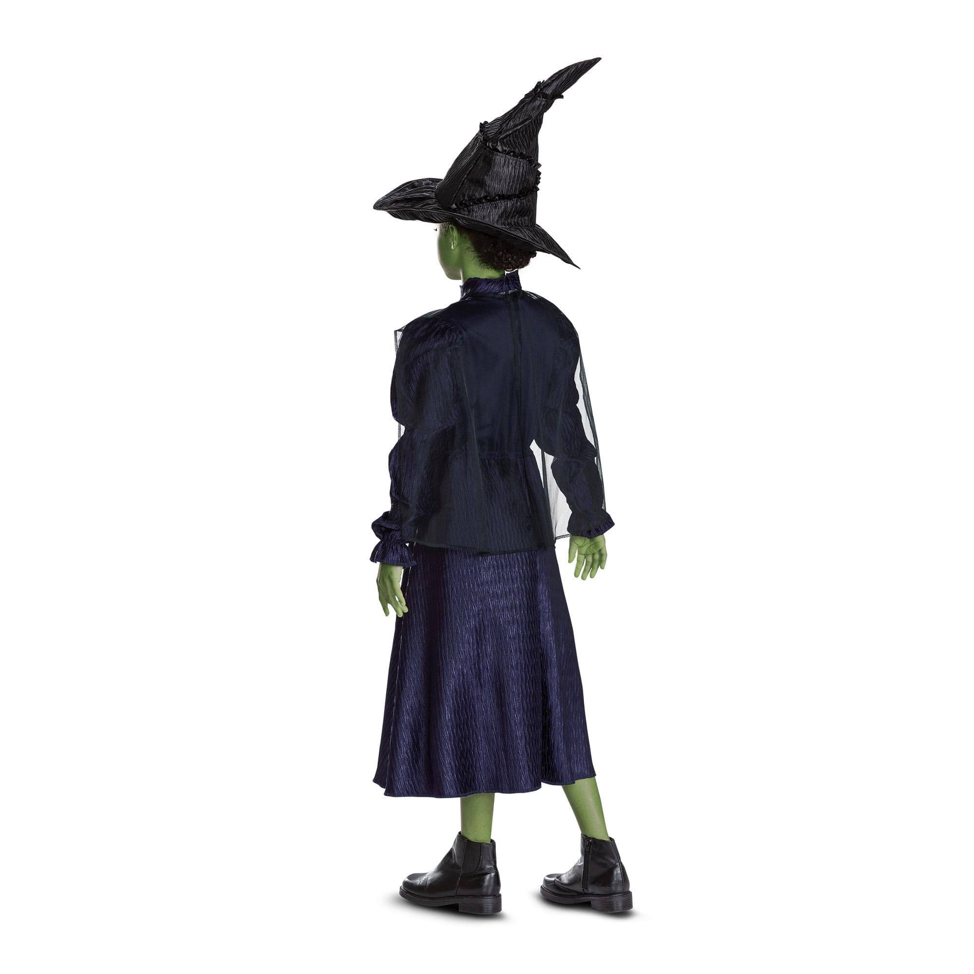 Alt View 10. Disguise - Wicked Elphaba Classic Child Costume | Large 10-12 - Black.