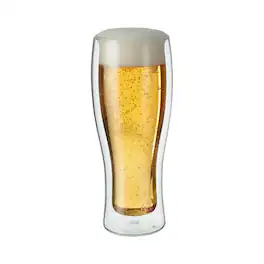ZWILLING - Sorrento 2-pc Double-Wall Beer Glass Set - Clear