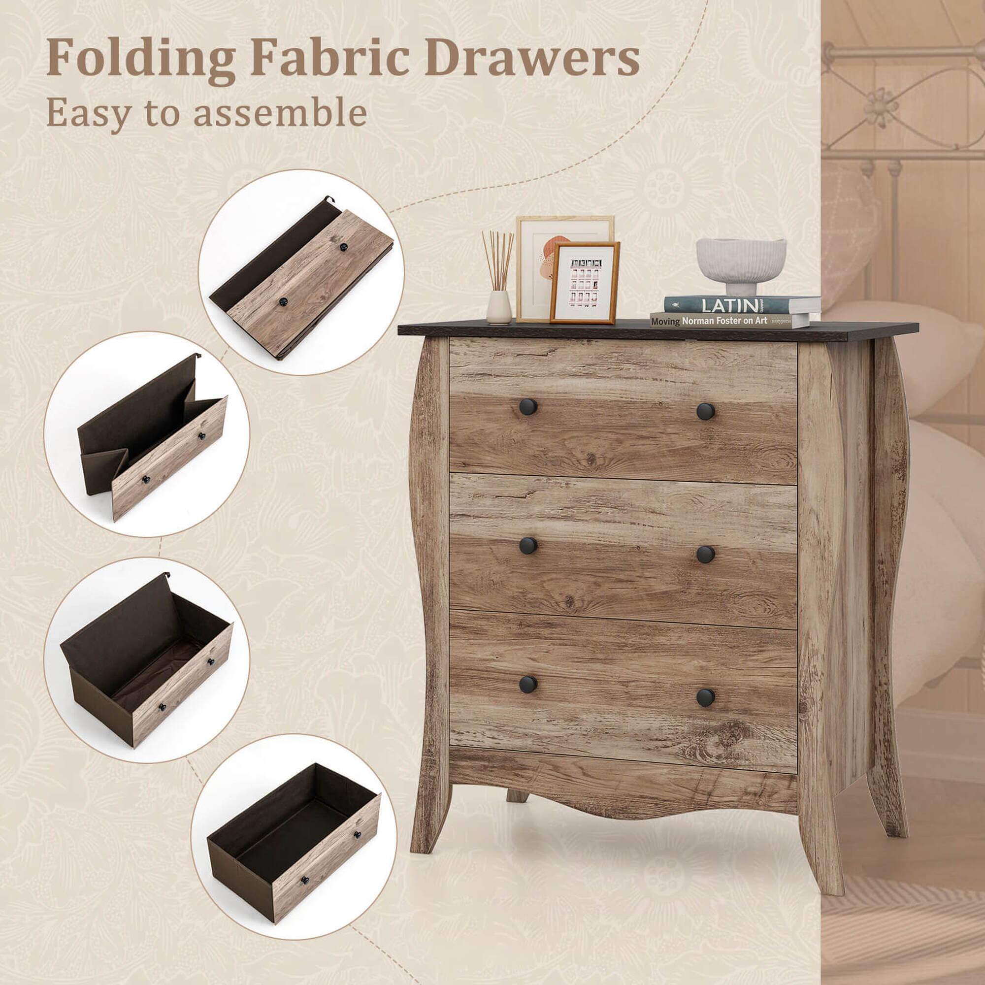 Folding Fabric Drawers  
Easy to assemble  

LATINI  
Moving: Norman Foster on Art