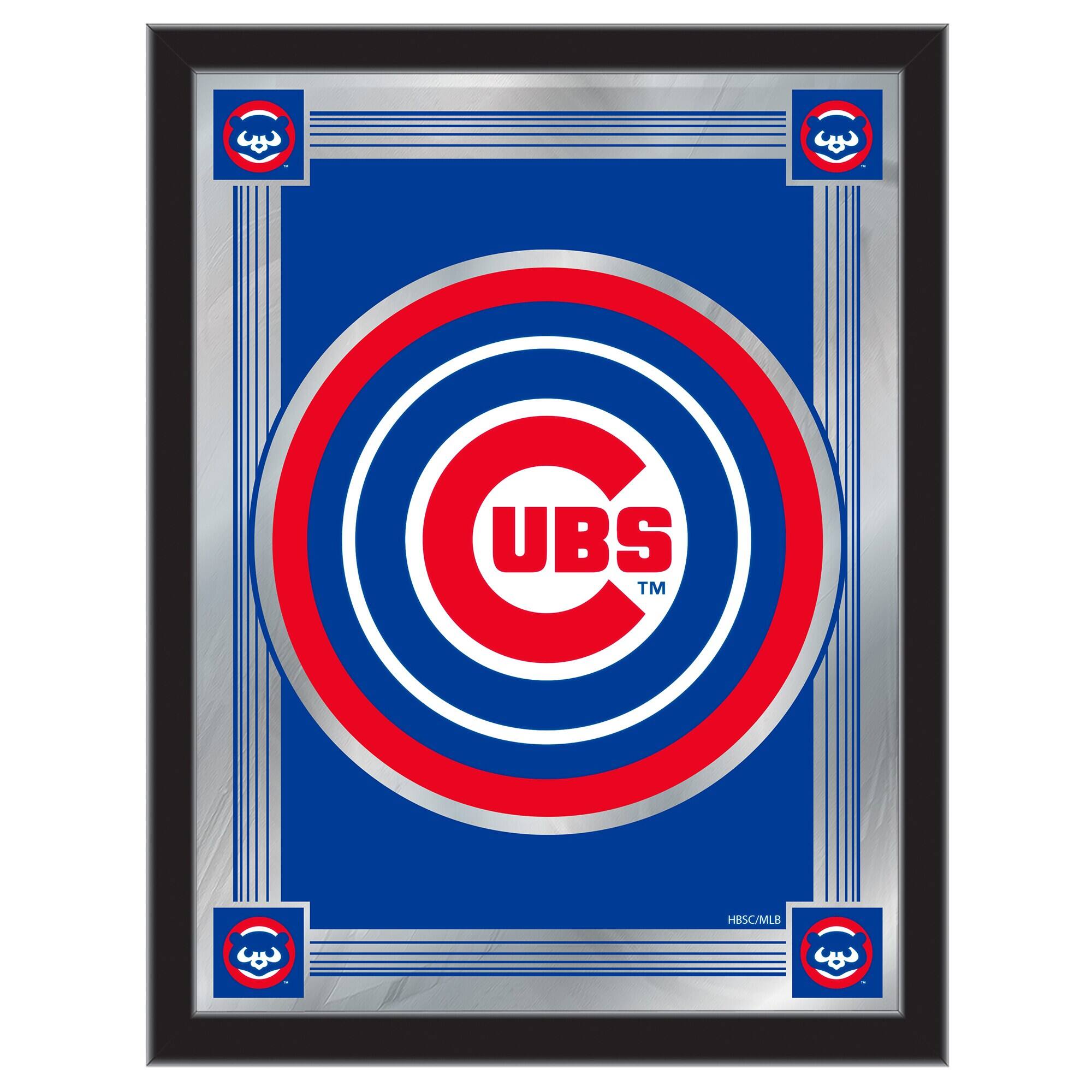Chicago Cubs 17" x 22" Logo Wall Mirror