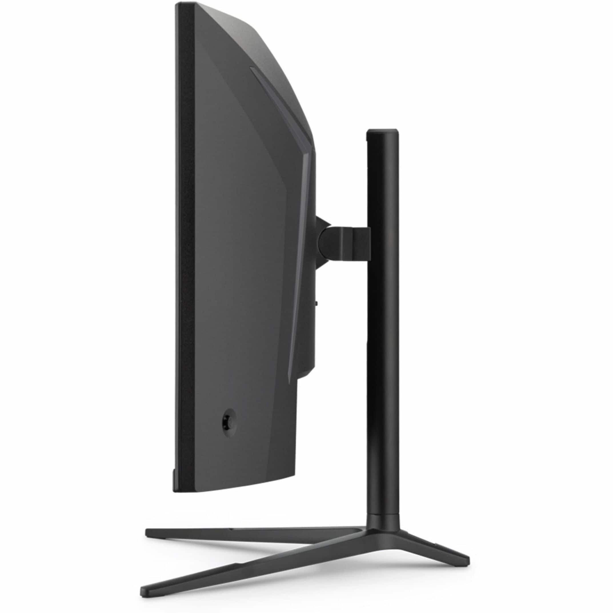 Left. ViewSonic - VX3418C-2K 34 LCD UWQHD 180Hz, FreeSync Premium Curved Gaming Monitor (HDMI, Display Port) - Black.