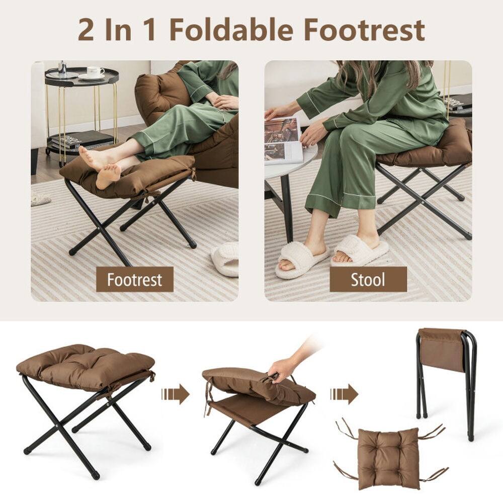 2 In 1 Foldable Footrest

Footrest

Stool