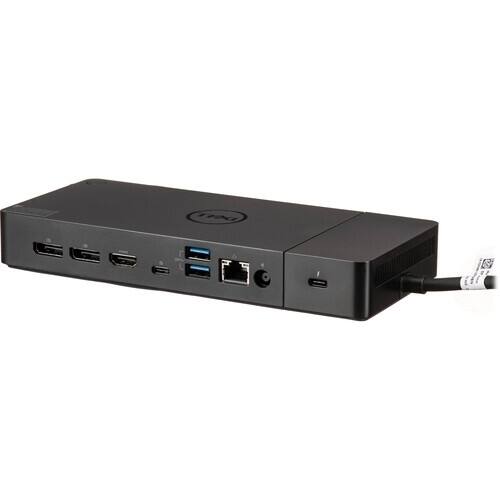 Angle. Dell - Thunderbolt Dock WD19TBS 130W Power Delivery Docking Station - Black.