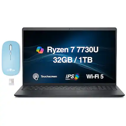 Ryzen 7 7730U 32GB/1TB
Touchscreen IPS SuperCLEAR
Wi-Fi 5