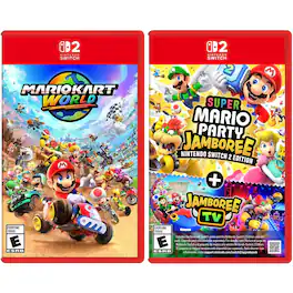Mario Kart World and Super Mario Party Jamboree Bundle - Nintendo Switch 2 - Nintendo Switch 2