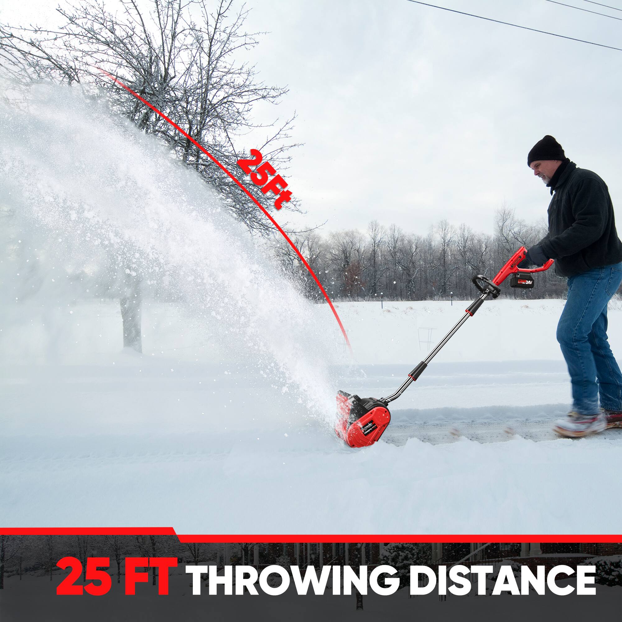 25 FT THROWING DISTANCE