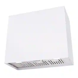 Akicon - 36 inches - Externally Vented - Wall Range Hood - White