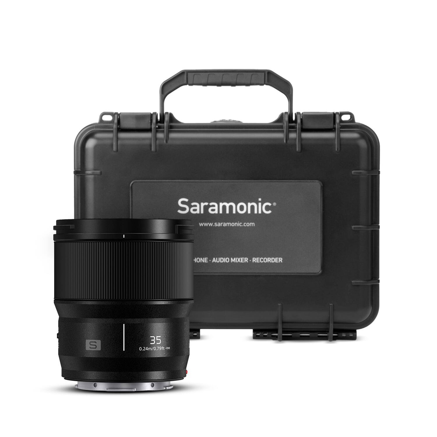 Saramonic  
www.saramonic.com  
HONE AUDIO MIXER RECORDER  
35  
0.24m/0.79ft