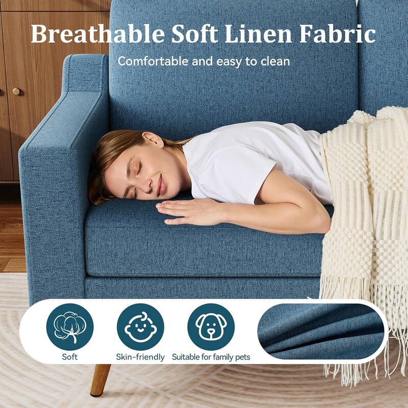 Breathable Soft Linen Fabric  
Comfortable and easy to clean  

Soft  
Skin-friendly  
Suitable for family pets