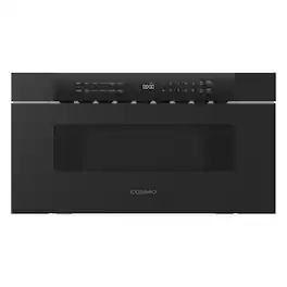 COSMO - COS-MWD3012NHBK 30 in. Haven Collection 1.2 cu. ft. Built-in Microwave Drawer, Presets, Touch Controls - Matte Black