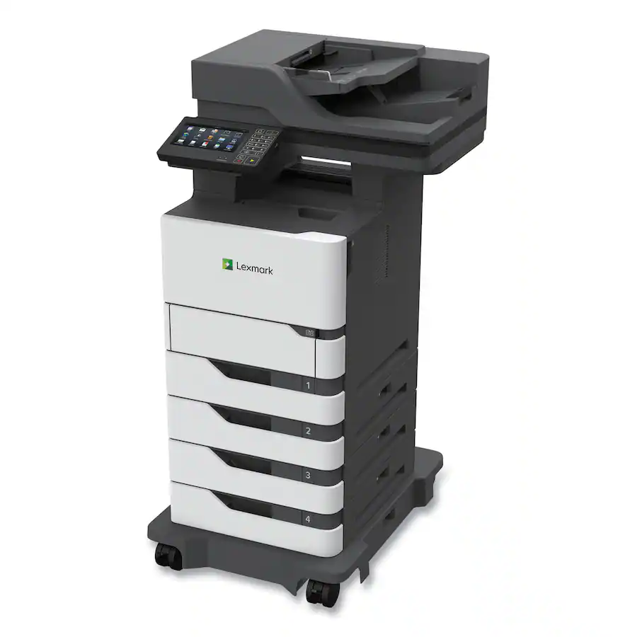 Lexmark MX721ade Multifunction Duplex Laser Printer Monochrome 25B0000 ...
