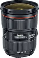Canon - EF 24-70mm f/2.8L II USM Standard Zoom Lens - Black - Front_Standard