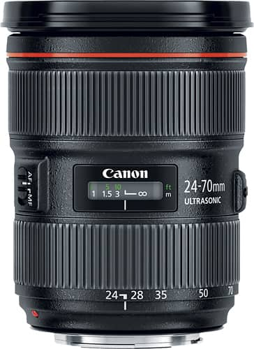 Canon EF 24-70mm f/2.8L II USM Standard Zoom Lens Black