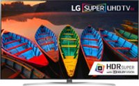 Front. LG - 65" Class - (64.5" Diag.) - LED - 2160p - Smart - 3D - 4K Ultra HD TV - with High Dynamic Range - White.