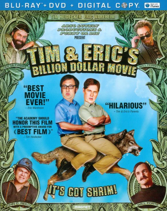 Tim & Eric's Billion Dollar Movie [2 Discs] [Blu-ray/DVD] [2012]
