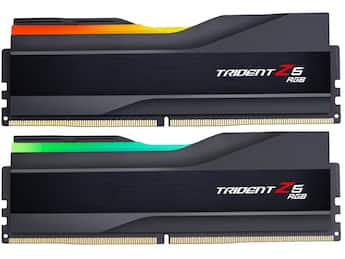 G.SKILL Trident Z5 RGB 32GB DDR5 8000 PC5 64000 288 Pin RAM Black G.SKILL Trident Z5 RGB 32GB DDR5 8000 PC5 64000 288 Pin RAM Black