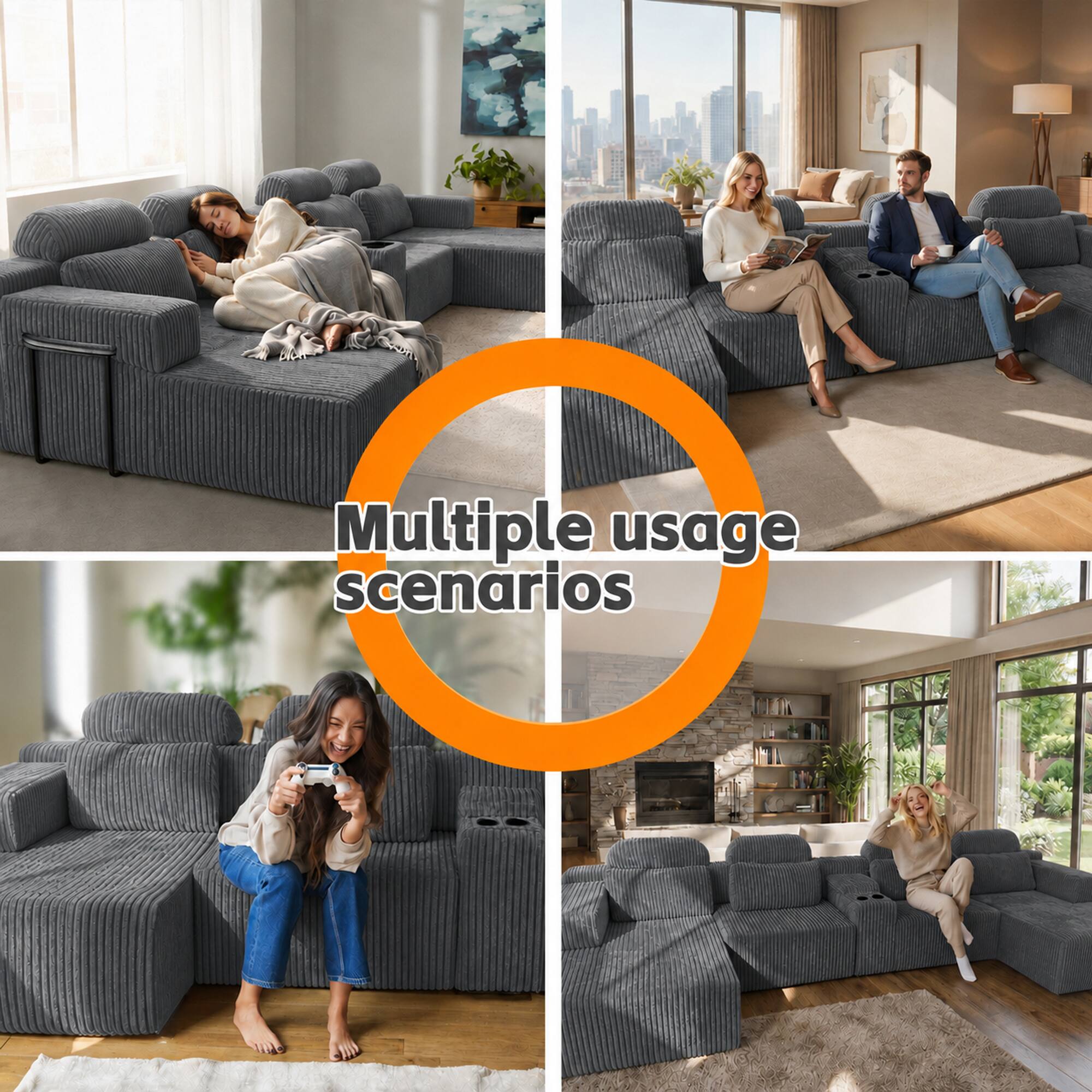 Multiple usage scenarios