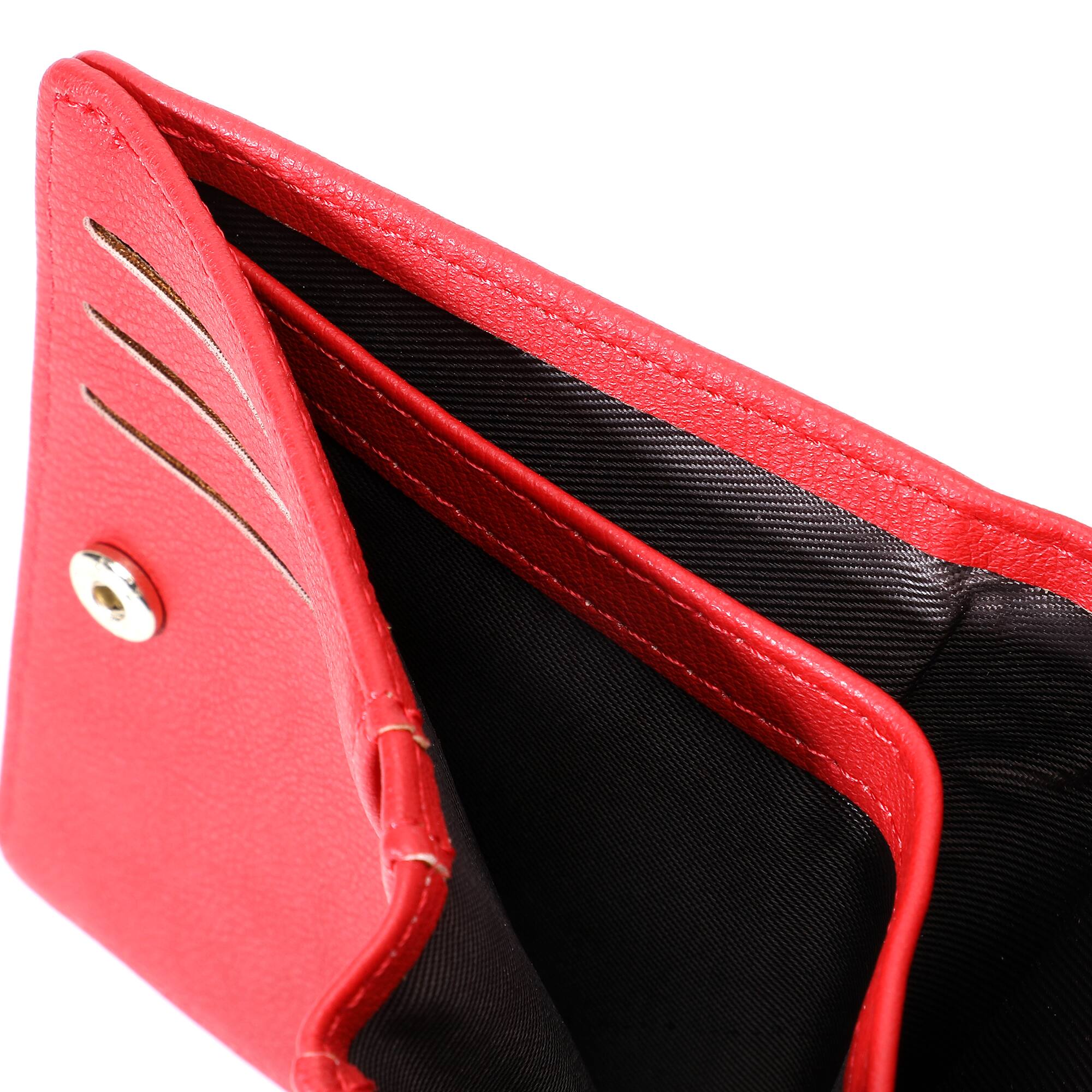 Left. Champs - Iconic Collection Hybrid Wallet - Red.