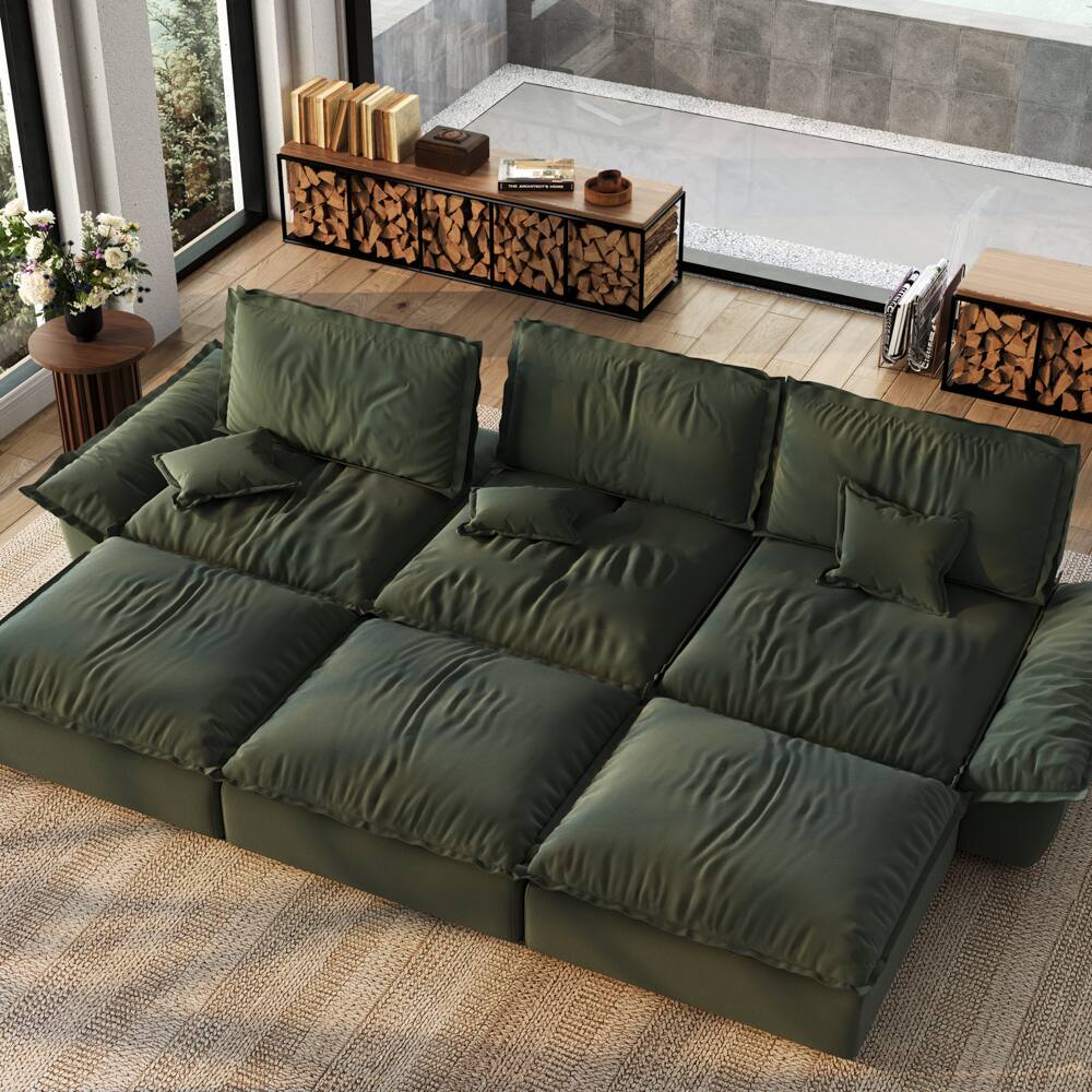 Green Suede Fabric