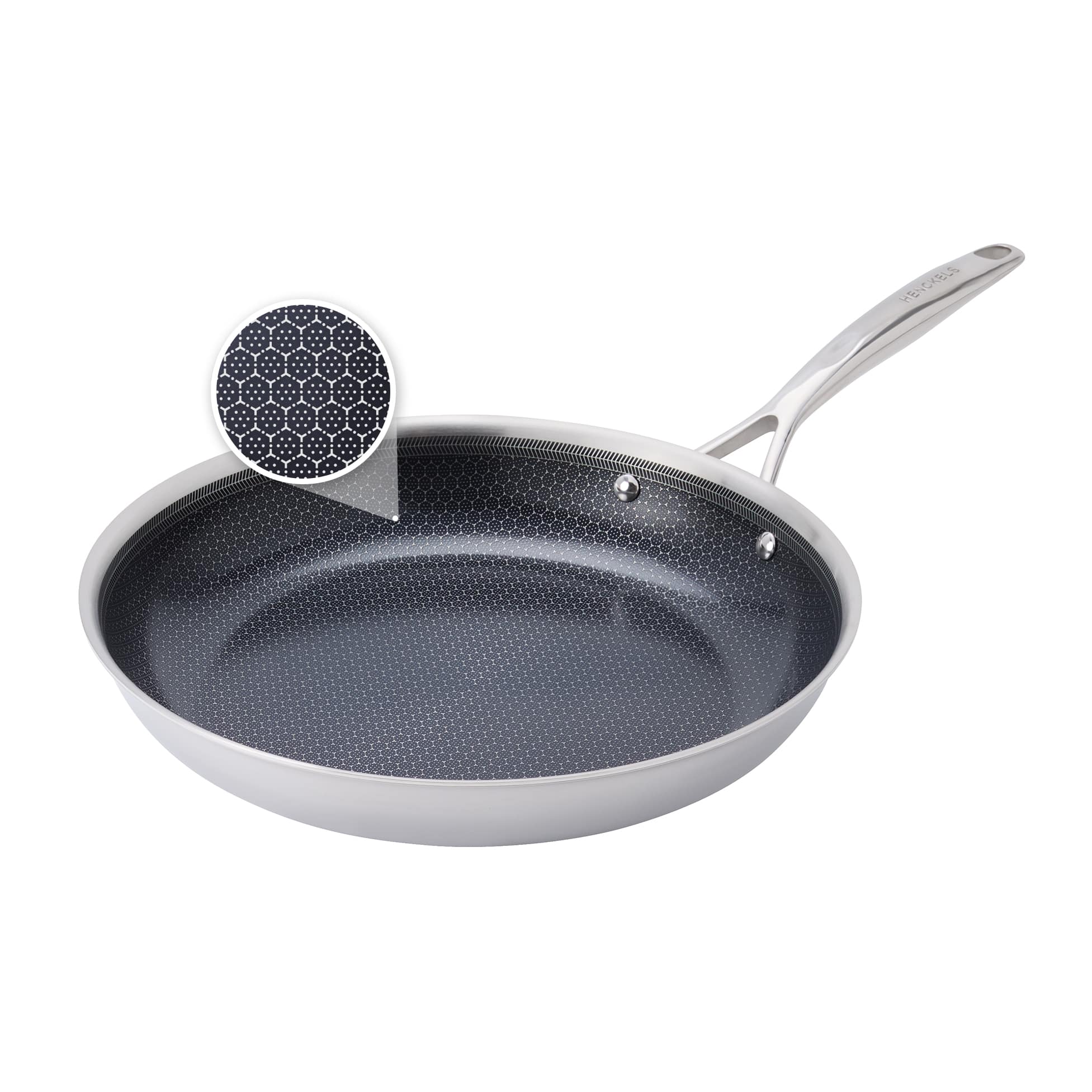 Henckels Paradigm Ceramic 12 inch Dual Performance Wok with Lid