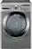 Front Standard. LG - SteamDryer 7.3 Cu. Ft. 9-Cycle Ultra-Large Capacity Steam Electric Dryer - Graphite Steel.