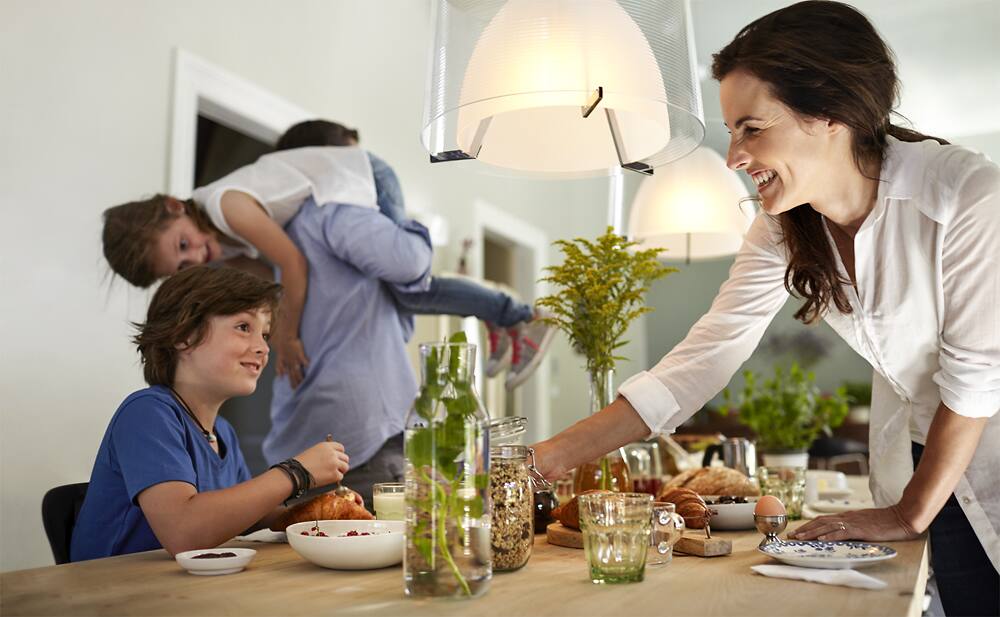 Alt View 14. Philips - Hue White Ambiance A19 Starter Kit - White.