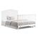 Alt View 16. Graco - Paris 4-in-1 Convertible Crib - White.