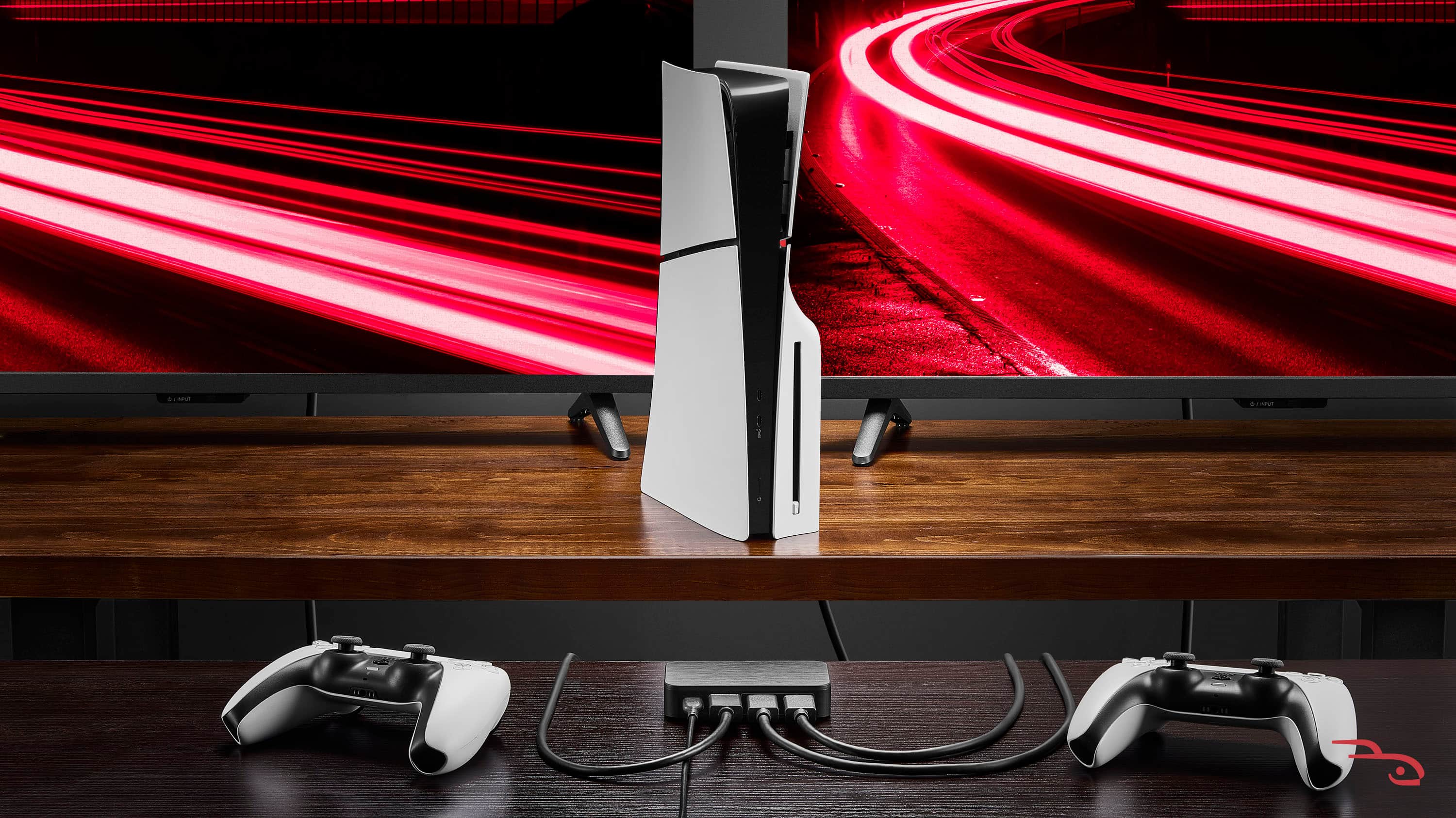 Alt View 2. Rocketfish™ - 2-Output 8K Ultra High Speed HDMI 2.1 Splitter - Black.