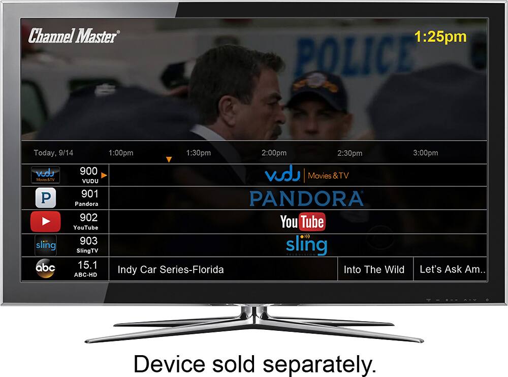 Alt View 16. Channel Master - DVR+ 1TB OTA DVR & Streaming Player - Black.