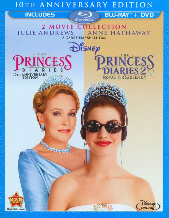  Princess Diaries/Princess Diaries 2: Royal Engagement [2 Discs] [Blu-ray/DVD]