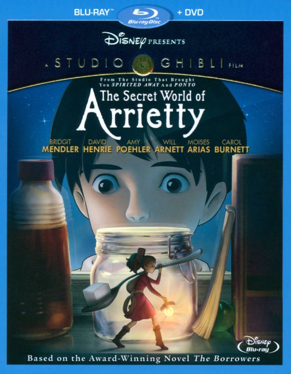  The Secret World of Arrietty [2 Discs] [Blu-ray/DVD] [2010]