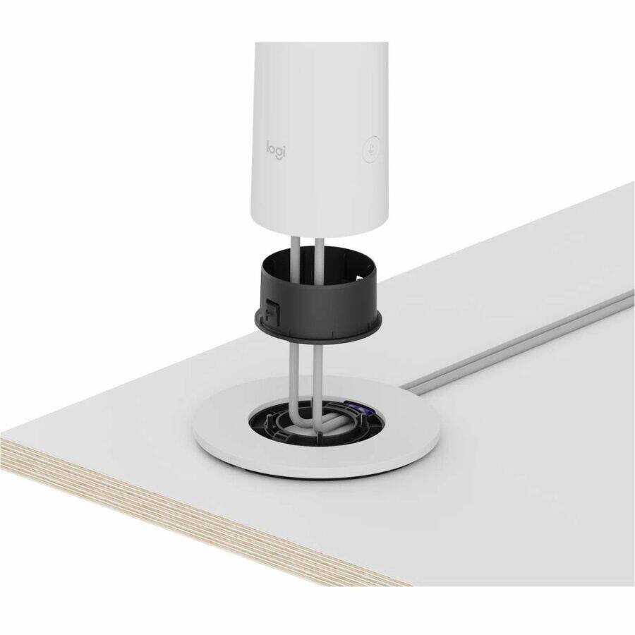 Alt View 2. Logitech - Logitech Sight Video Conferencing Camera - 60 fps - White - 4K - 3840 x 2160 Video - 315&deg; Angle - Tripod Mount.