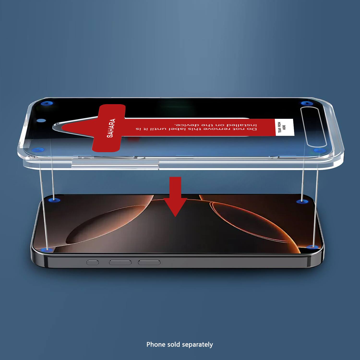 SAHARA  
devire.  
the LIL bolletani  

Phone sold separately  

Phone sold separately