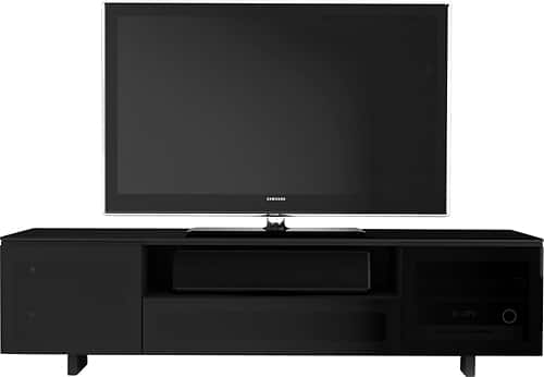 Front. BDI - NORA TV Cabinet for Flat-Panel TVs Up to 82" - Black.