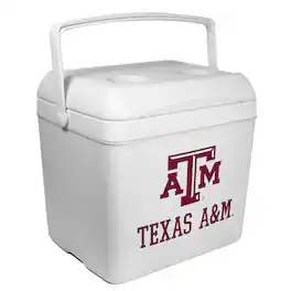 Indigo Falls - Texas A&M Aggies 24-Can Tailgate Cooler - White