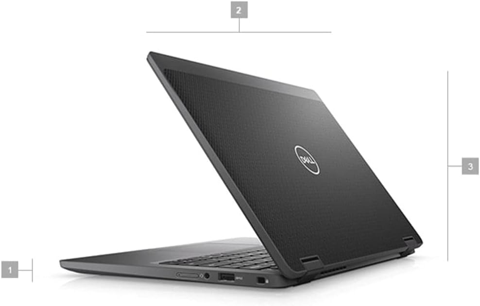 Alt View 4. Dell - LATITUDE 7310 13.2" INTEL CORE I7-10610U - 16GB RAM, 512GB SSD - Windows 11 Pro.
