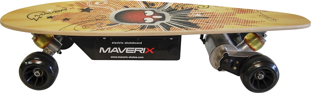 Best Buy: Maverix California Electric Skateboard Yellow CAL150