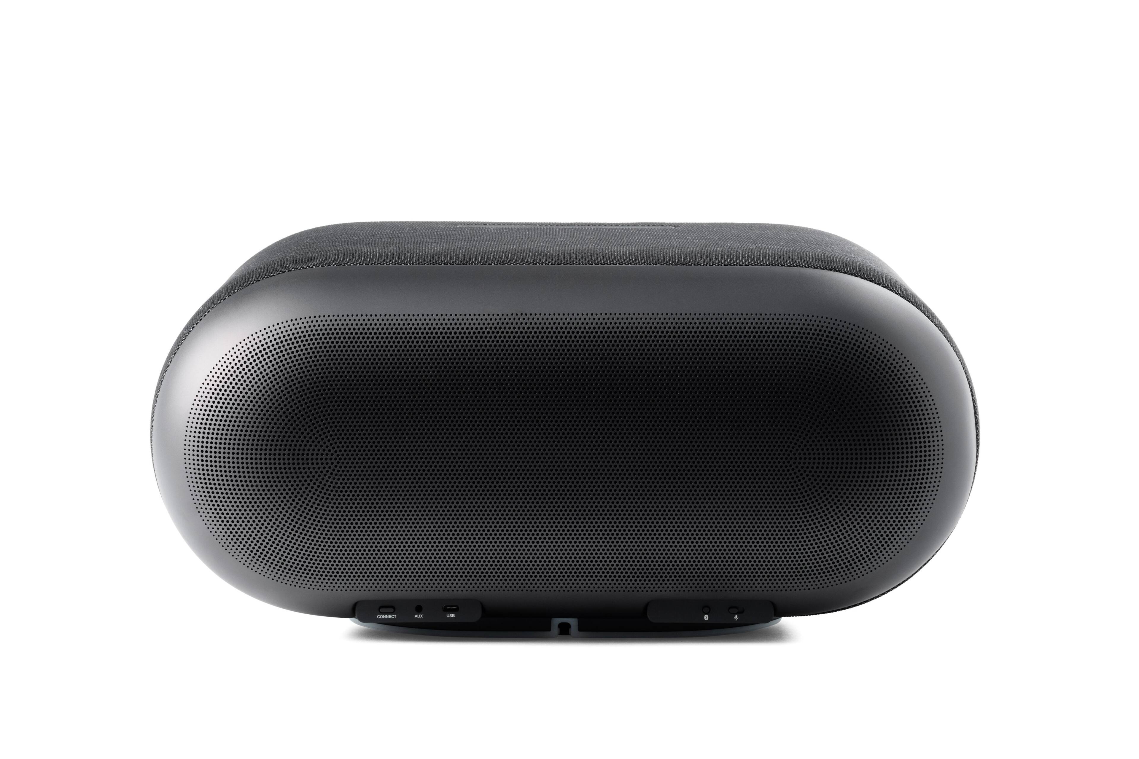 Alt View 4. Denon - DENON HOME 600 Wireless Smart Speaker - Charcoal.