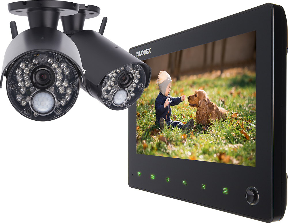 What wireless channel should I use for security cameras?